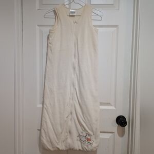 Impidimpi Cozy Cream Kids Pajama Sleep Sack Pony Embroidered Print Size 4T